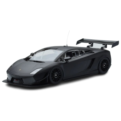 Масштабна модель Lamborghini Gallardo LP600+ GT3 Matt Black Minichamps 1/18