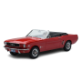 Масштабна модель Ford Mustang Convertible 1966 Red Norev 1/18