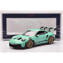 Масштабна модель Porsche 911 992 GT3 RS Mint Green Norev 1/18