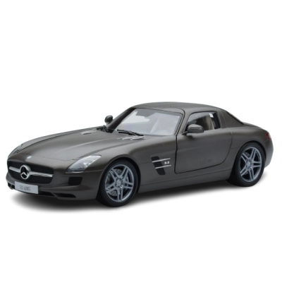 Масштабна модель Mercedes SLS AMG Monza Grey Magno Dealer Edition Minichamps 1/18