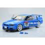 Масштабна модель Nissan Skyline GT-R R34 Calsonic Blue Solido 1/18