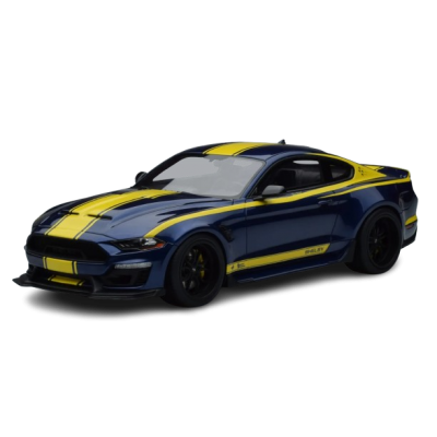 Масштабна модель Ford Mustang Shelby Super Snake Blue GT Spirit 1/18