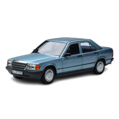 Масштабна модель Mercedes 190E W201 1984 Light Blue Norev 1/18