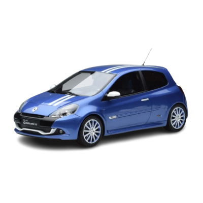 Масштабна модель Renault Clio 3 RS Gordini Blue Otto 1/18