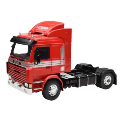 Масштабная модель Scania 143M 470 Topline Tractor Truck 2 Assi Red MCG 1/18