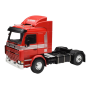 Масштабна модель Scania 143M 470 Topline Tractor Truck 2 Assi Red MCG 1/18