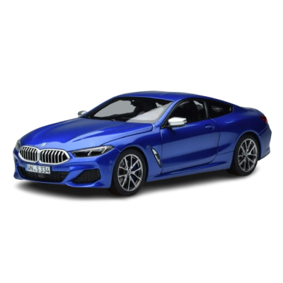 Масштабна модель BMW M850i 2019 Blue Metallic Norev 1/18