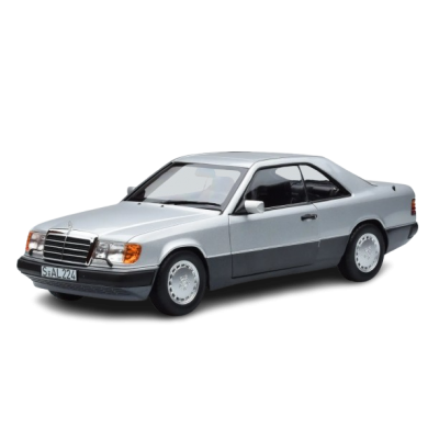 Масштабна модель Mercedes 300 CE-24 Coupe C124 Silver Norev 1/18