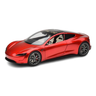 Масштабна модель Tesla Roadster Red 2020 1/18