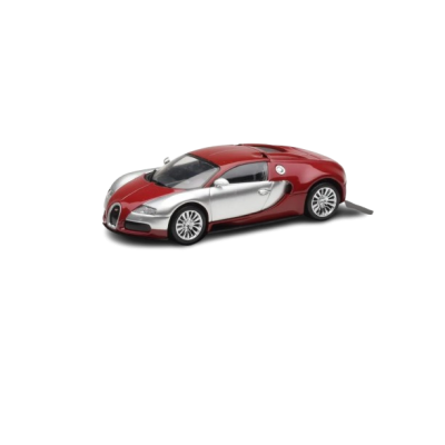 Масштабна модель Bugatti Veyron Edition Centenarie Red Metallic Silver Minichamps 1/43