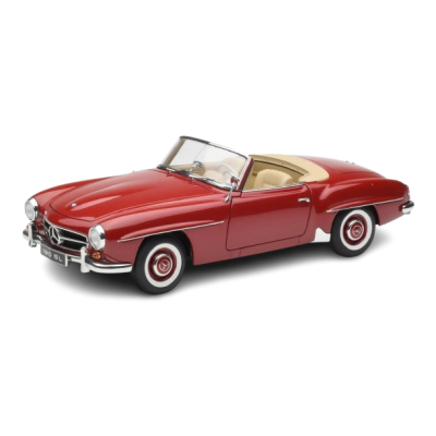 Масштабна модель Mercedes 190SL W198 1955 Red AUTOart 1/18