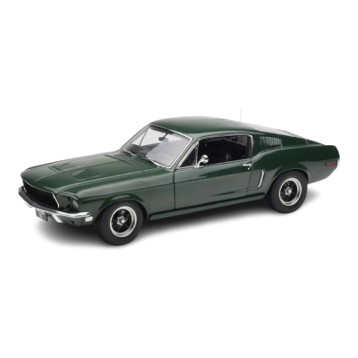 Масштабная модель Ford Mustang GT Bullit 1968 Green AUTOart 1/18