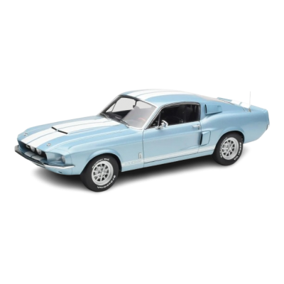 Масштабна модель Ford Mustang Shelby GT500 1967 Light Blue Metallic AUTOart 1/18