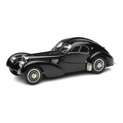 Масштабна модель Bugatti 57SC Atlantic Coupe Black CMC 1/18