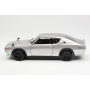 Масштабна модель Nissan Skyline 2000 GT-R KPGC 110 Silver Kyosho 1/18