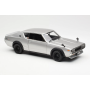 Масштабна модель Nissan Skyline 2000 GT-R KPGC 110 Silver Kyosho 1/18