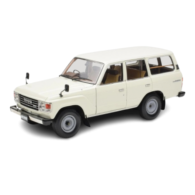 Масштабна модель Toyota Land Cruiser J60 White Kyosho 1/18