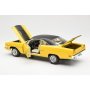 Масштабна модель Plymouth Road Runner Yellow and Black Wth The Loved Bird GMP 1/18