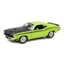 Масштабна модель Plymouth Barracuda AAR Green Matt Black ACME 1/18