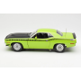 Масштабна модель Plymouth Barracuda AAR Green Matt Black ACME 1/18