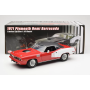 Масштабна модель Plymouth Barracuda Hemi Red With Black ACME 1/18