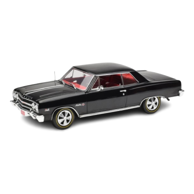 Масштабна модель Chevrolet Chevelle Z-16 Malibu SS Coupe Black Auto World 1/18