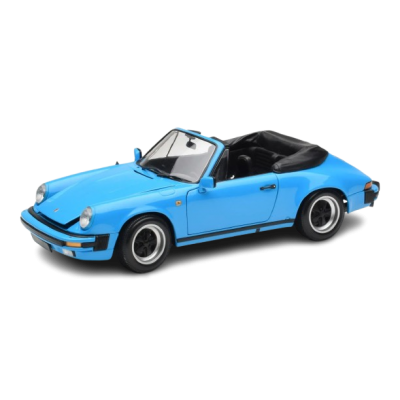 Масштабна модель Porsche 911 930 Carrera Cabriolet Blue Minichamps 1/18