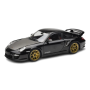 Масштабна модель Porsche 911 997 GT2 RS Black With Gold Wheels Minichamps 1/18