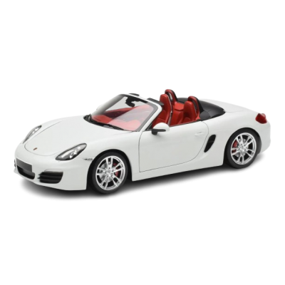 Масштабна модель Porsche Boxster S White Minichamps 1/18