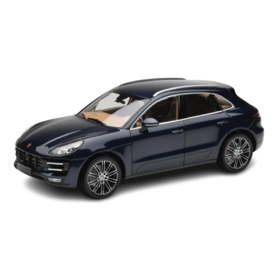 Масштабна модель Porsche Macan Turbo Blue Metallic Minichamps 1/18