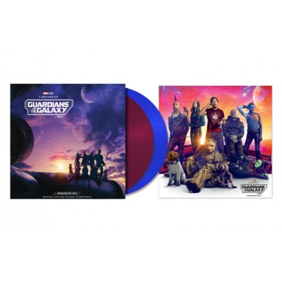 Колекційне вінілові платівки Guardians of the Galaxy: Awesome Mix – Volume 3 2xLP Purple & Blue