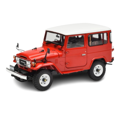 Масштабна модель Toyota Land Cruiser 40 Van Red Kyosho 1/18