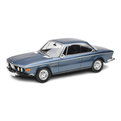 Масштабна модель BMW 2800 CS 1968 Blue Metallic Minichamps 1/18