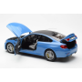 Масштабна модель BMW M4 F82 Coupe Yas Marina Blue Paragon 1/18