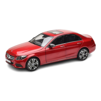 Масштабна модель Mercedes C-Class W205 Red Metallic Asia Exclusive Norev 1/18