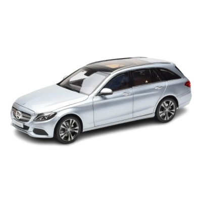 Масштабна модель Mercedes C-Class T-Model W205 Silver Asia Exclusive Norev 1/18