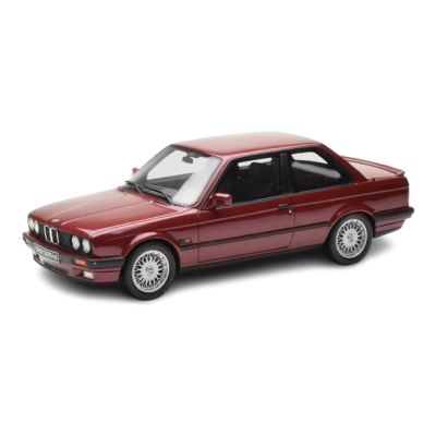 Масштабна модель BMW 325i E30 Bordeaux Metalic Otto 1/18