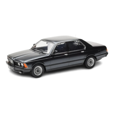 Масштабна модель BMW 733i E23 Black Metallic KK Scale 1/18