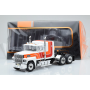 Масштабна модель Ford LTL 9000 White Red Orange IXO 1/43