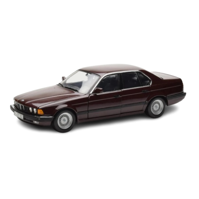 Масштабная модель BMW 730i E32 Burgundy Minichamps 1/18