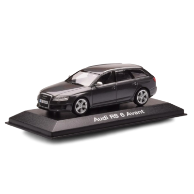 Масштабна модель Audi RS6 C6 Avant 2007 Grey Minichamps 1/43