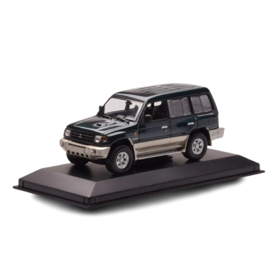 Масштабна модель Mitshubishi Pajero LWB 1991 Blue Metallic Minichamps 1/43