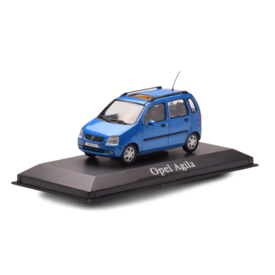 Масштабна модель Opel Agila A 2000 Blue Minichamps 1/43