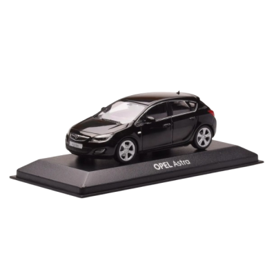 Масштабна модель Opel Astra 2010 Black Minichamps 1/43