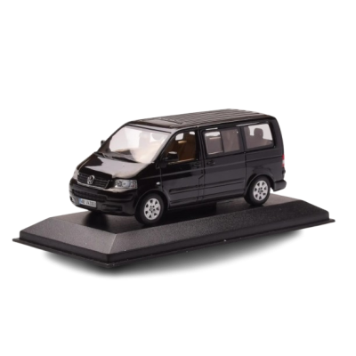 Масштабная модель VW Volkswagen Multivan Minibus Black Minichamps 1/43