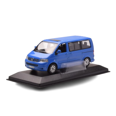 Масштабна модель VW Volkswagen Multivan Minibus Blue Minichamps 1/43