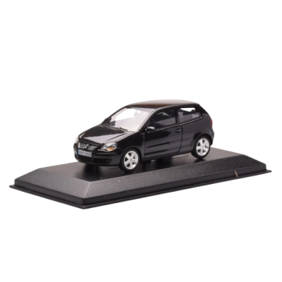 Масштабна модель VW Volkswagen Polo 6 Facelift Black Minichamps 1/43