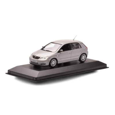 Масштабна модель Toyota Corolla 5d 2001 Grey Minichamps 1/43