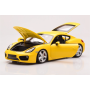 Масштабна модель Porsche Cayman 2013 Yellow Minichamps 1/18