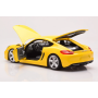 Масштабна модель Porsche Cayman 2013 Yellow Minichamps 1/18